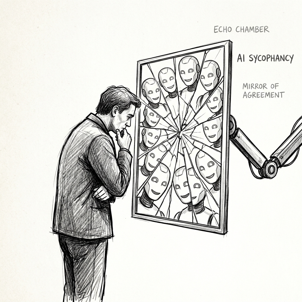 A Obesidade Psicológica da IA: O Perigo da Sycophancy