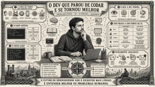 O Dev que Parou de Codar e se Tornou Melhor