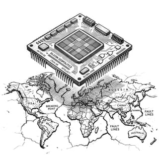 Semicondutores, poder e a geopolítica do invisível